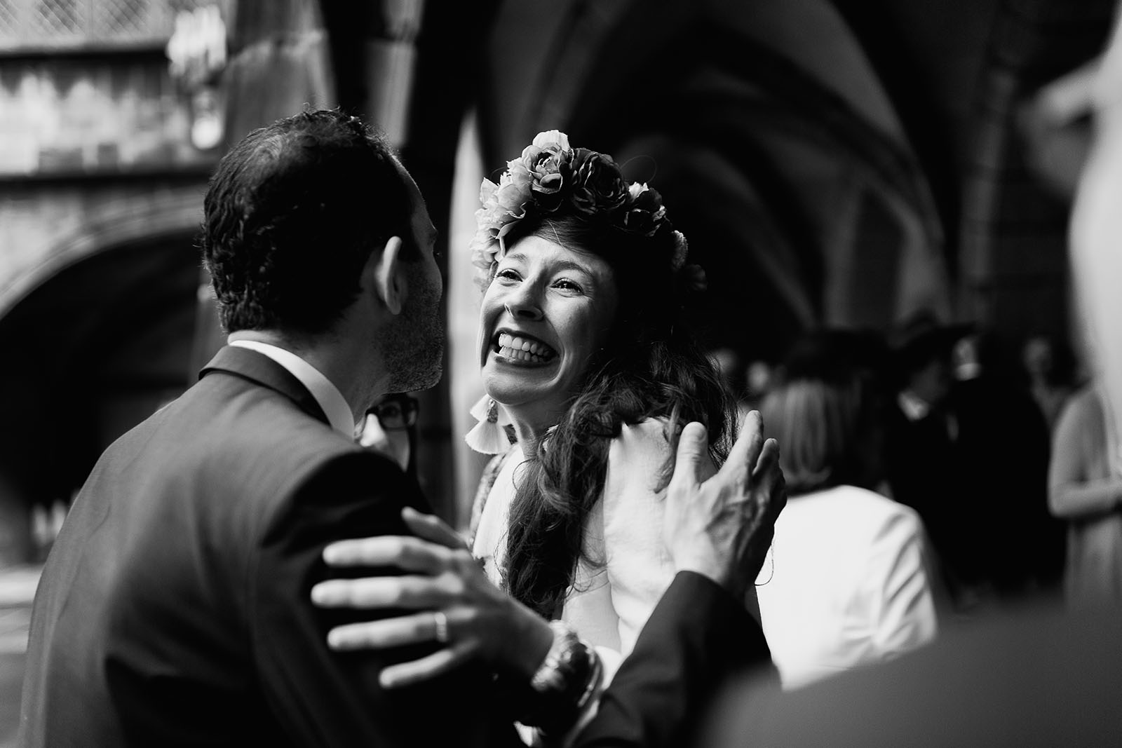 Photographe de mariage à Clermont Ferrand Emotion de la mariée