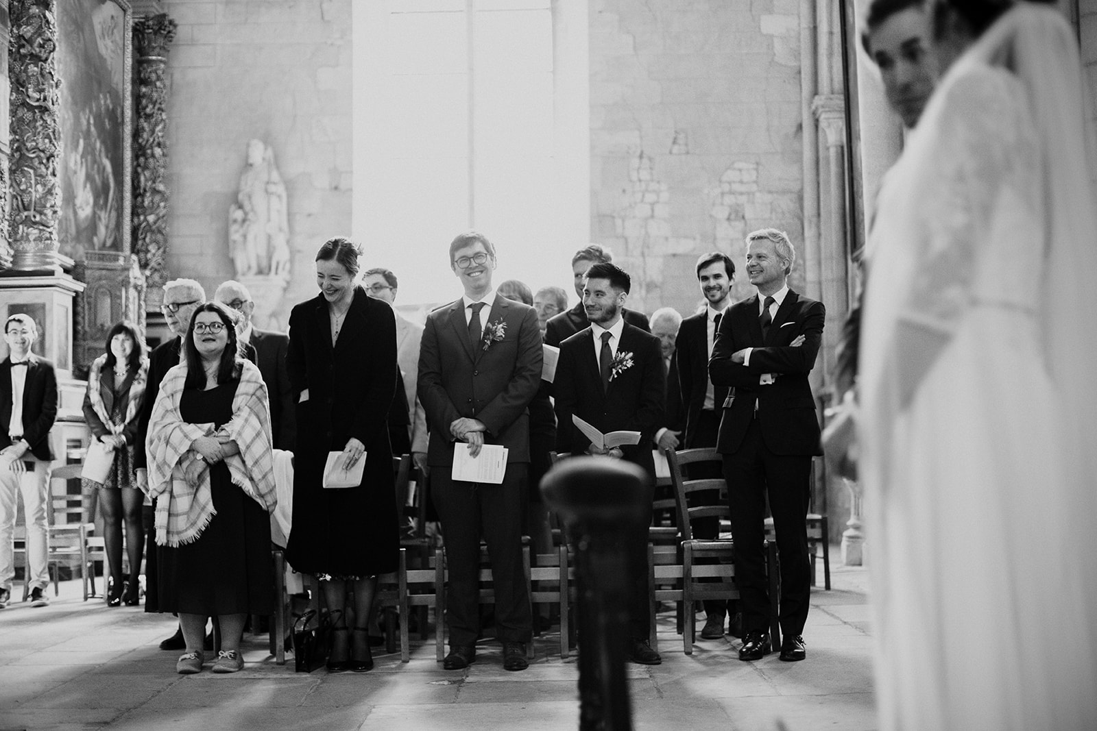 Mariage à l'église en Normandie