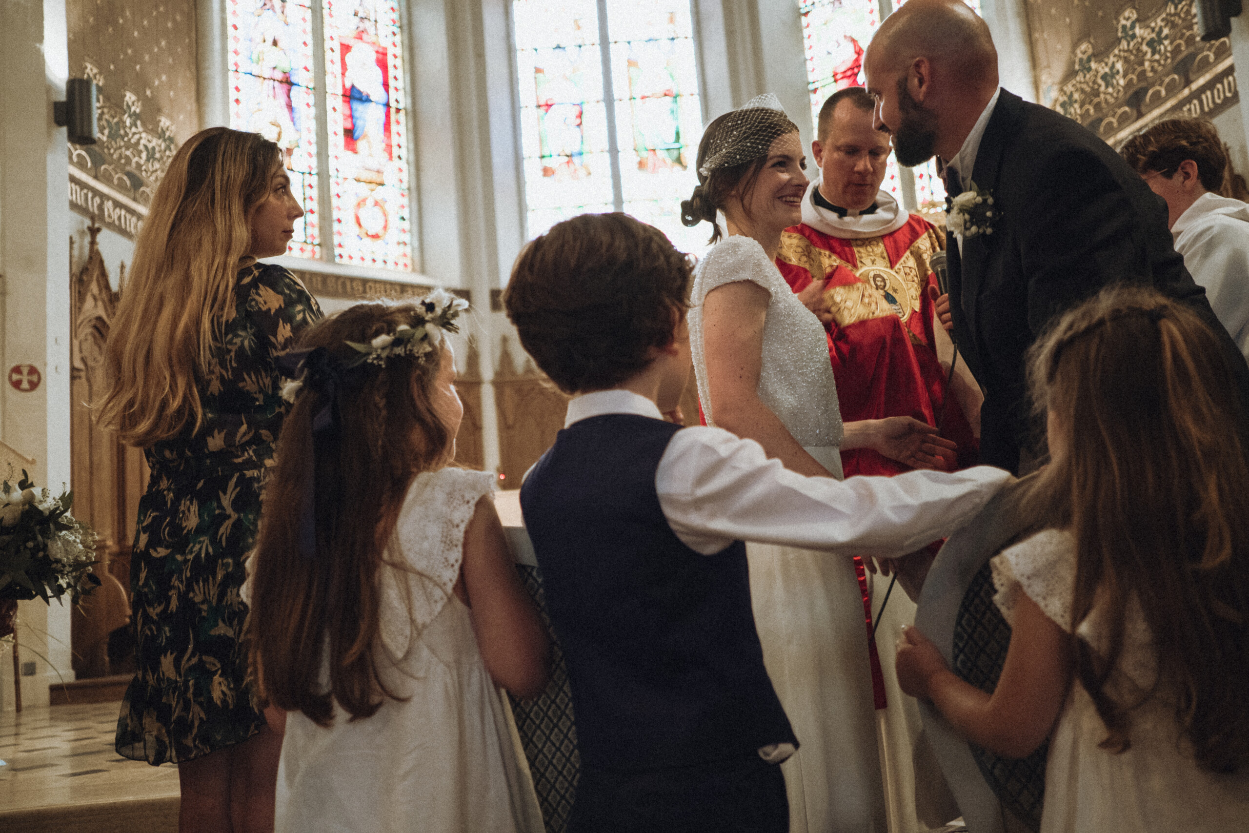 Mariage dans la maison familiale